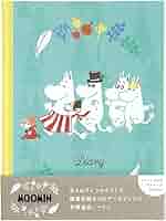 ムーミン　ノート　ノートブック　フリーノート　ダイアリー　日記　本　森　林　草花 MOOMIN - ムーミン ノート ノートブック フリーノート