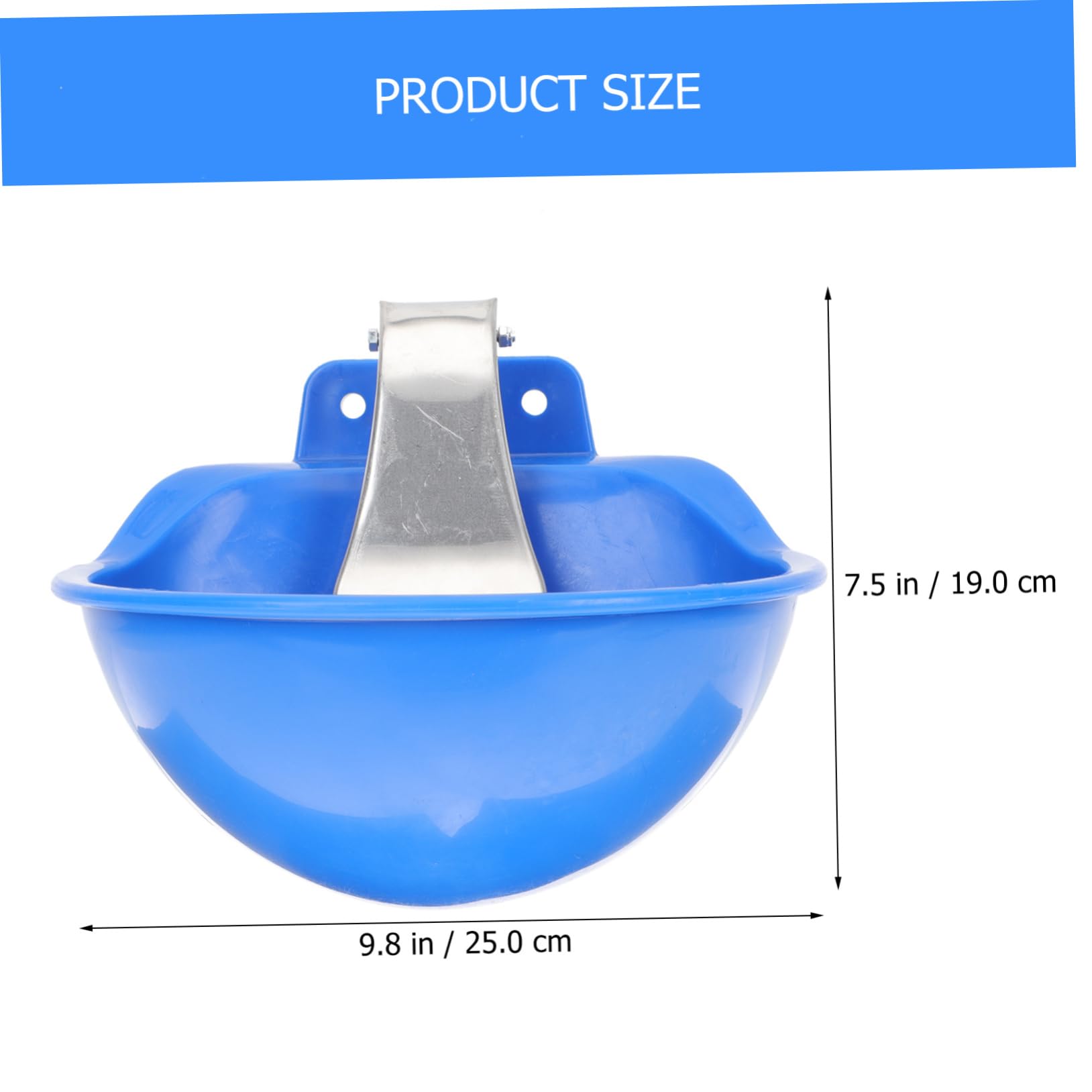 BESPORTBLE Ciotola Per Abbeveraggio Dispenser Per Mucche e Facile Realizzata Inossidabile Accessori Per e Allevamenti