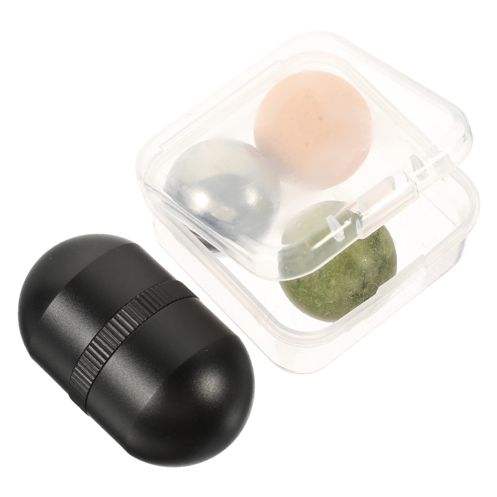 3sätze Jade Roller Für Gesichtsmassage Jade-ball Massager Für Hautpflege Schwellungen Und Dunkle Augenringe Verbessert Die Durchblutung Hautfreundlich Für Tägliche Anwendung