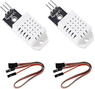 2PCS DHT22 Single Bus Digital Temperature and Humidity Sensor AM2302 Module Electronic Building Block Compatible with Arduno