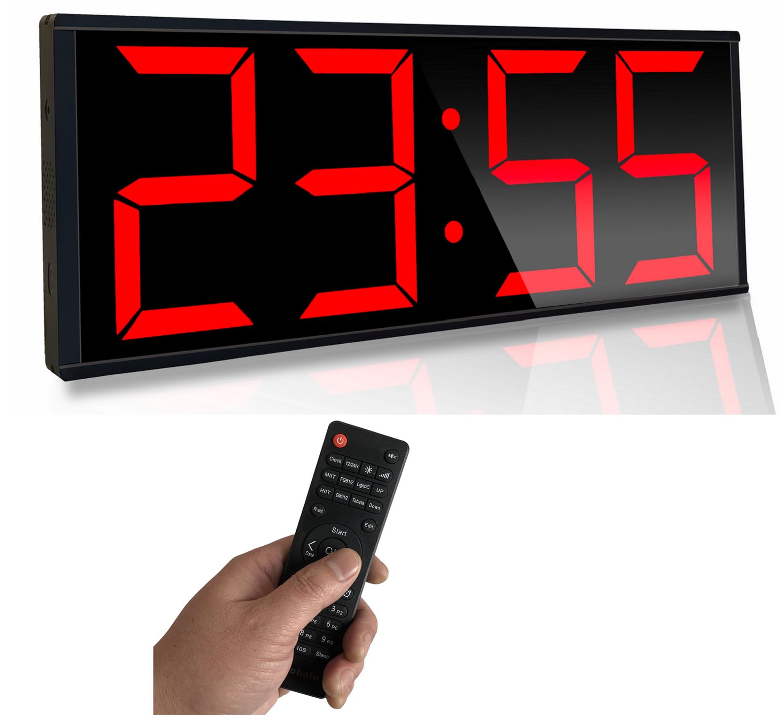 Amazon.com: Boyiit 17.3'' Extra Large Home Gym Timer Clock