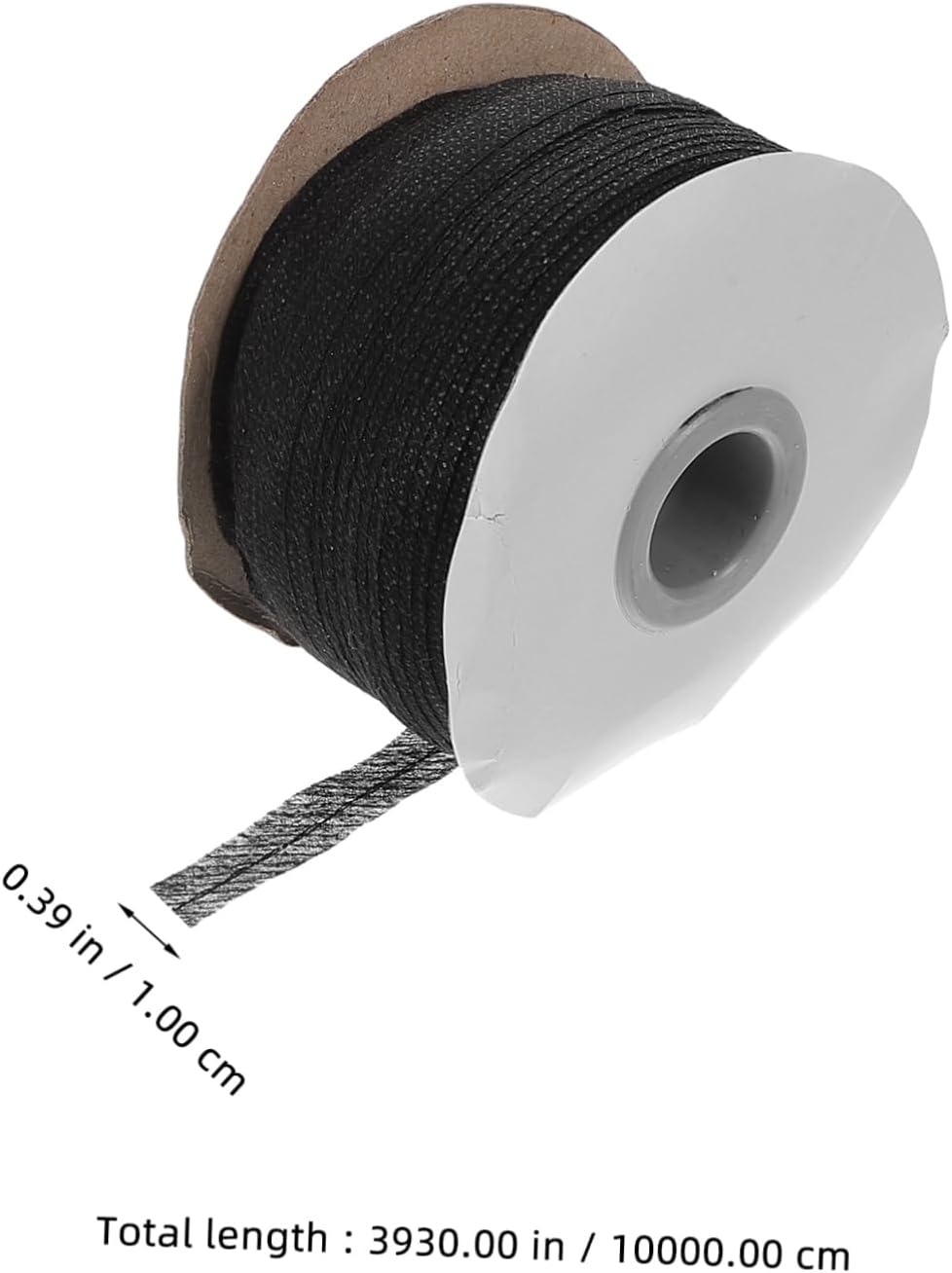 UTHCLO 1roll Fusible Interfacing Fabric Roll Stretch Lining Strip for Sewing Easy Bonding for Clothing Home Decor and Craft Projects