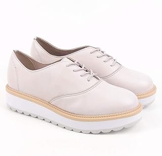sapato oxford beira rio flatform