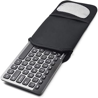 Wommty Neoprene Dust Cover Carrying Case Protector Sleeve Skins Pouch Bags for Apple Wireless Bluetooth Keyboard MC184LL/B MC184CH and MLA22LL/A and Logitech Easy-Switch K810 / K811