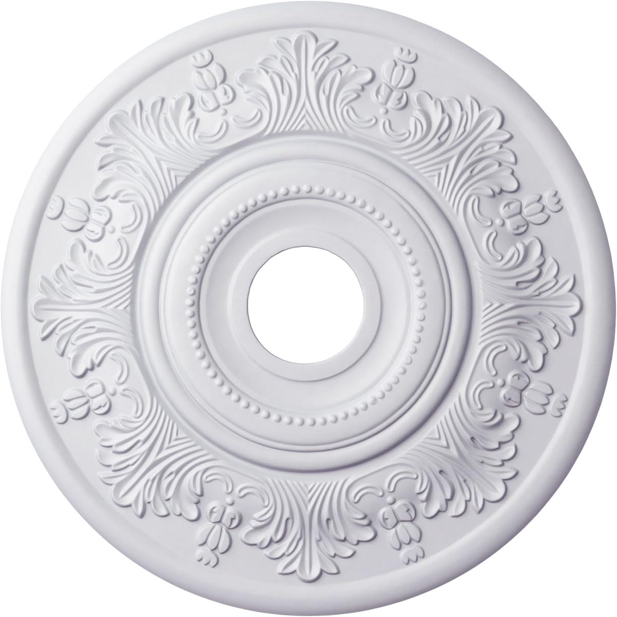 Ekena Millwork CM20VI 20-Inch OD x 3 1/2-Inch ID x 1 1/2-Inch P Vienna Ceiling Medallion