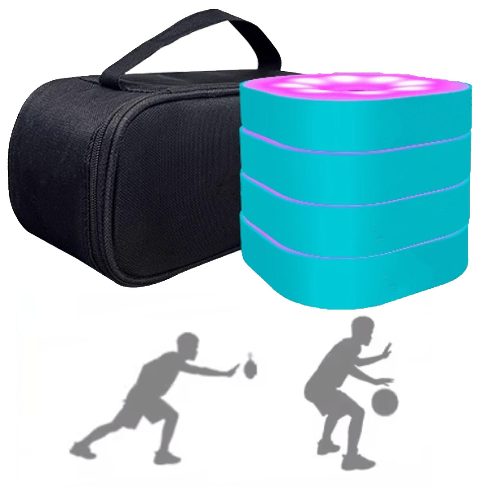 LjyAeono Reaction Training Lights Improves Reaction Speed and Agility，Reaction Training for Athletes, Trainers, Coaches, Fitness Trainers, Physical Educators,Physical Therapy 4lights