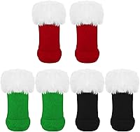 Vista 1 de Bencailor 3 pares de botas y zapatos de invierno de 18 pulgadas para muñecas de Navidad, botas con temática americana, patines para disfrazarse