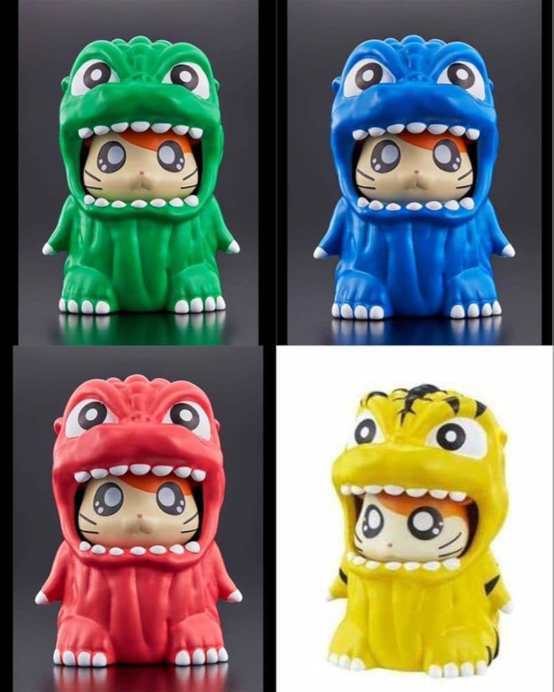 バンダイ ムービーモンスターシリーズ ゴジハムくん 金と銀ver