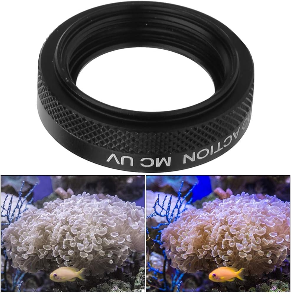 Tbest Action Lens Filter, Aluminum + Optical Glass, Fit for Osmo Action
