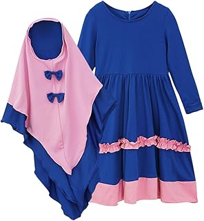 Presentes de bebê Dubai Girl Robe Abaya Tradicional Roupas para Bebê Ramadã Muçulmano Combinando Mãe Filha