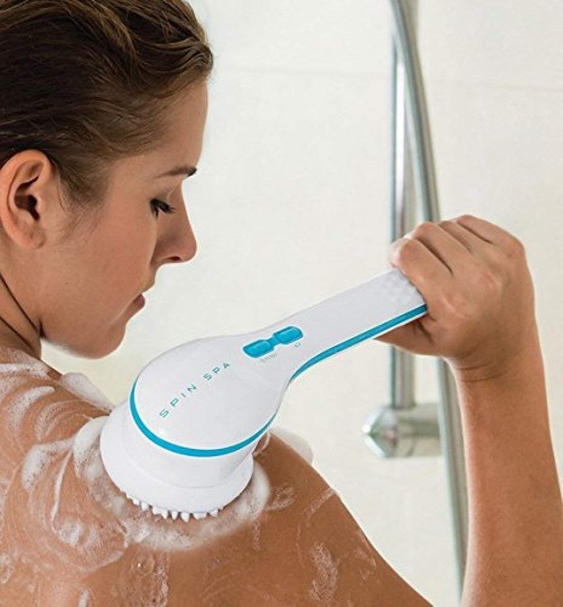 HARIKRUPEX Water Resistant Long Handle l Cleaning Bath Cleaning Brush Waterproof Facial and Body (Multi)