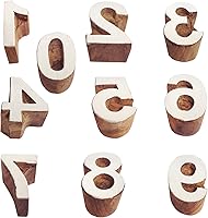 Vista 13 de Royal Kraft Sellos de impresión de bloques de madera surtidos (juego de 10) Bulk01_10