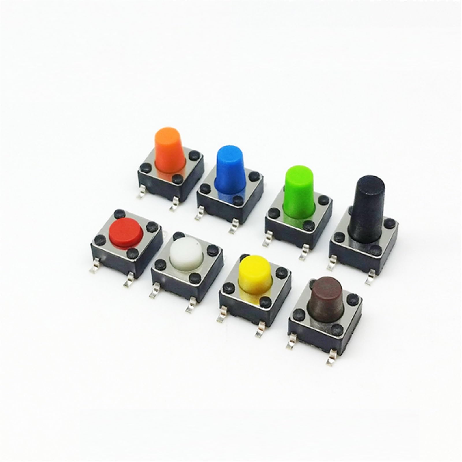 Micro bouton de commutation interrupteur tactile 6x6x19.5mm SMD 4 pieds