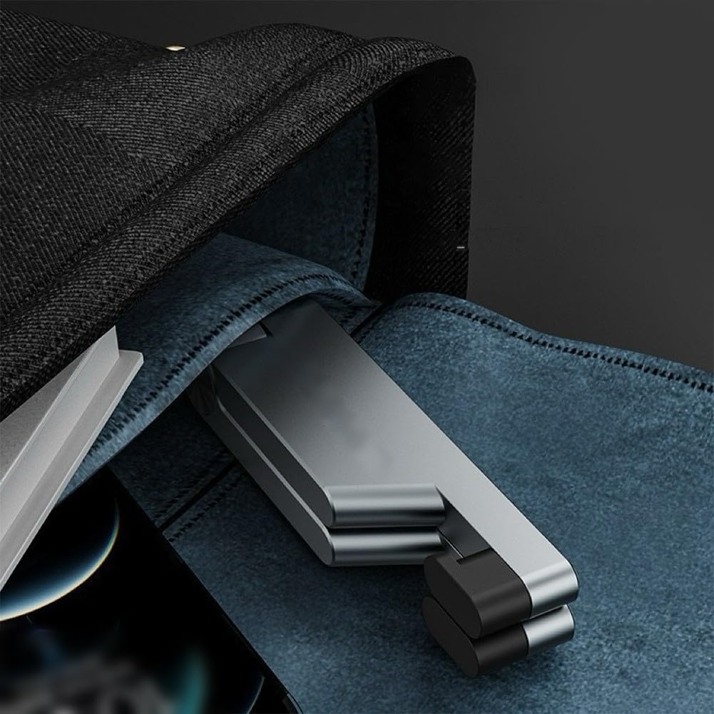 Support de téléphone portable en aluminium, pour téléphone portable et tablette de 4 à 10,5 pouces, angle de vue réglable, utilisation de bureau de voyage
