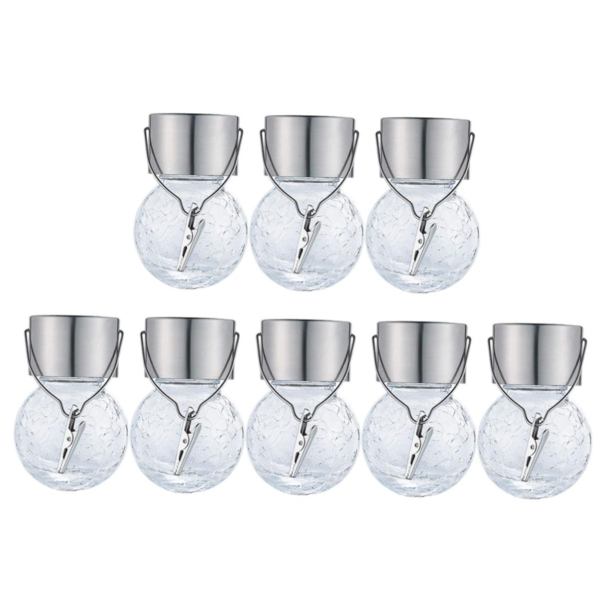 Lámpara Colgante Solar para exterior lote de 8 unidades con luz LED 8