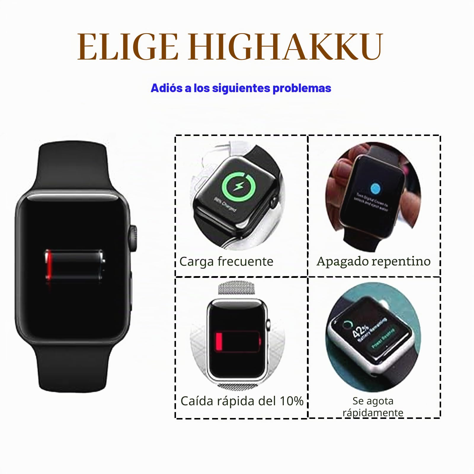 Batería de repuesto 361-00096-00 compatible con Gar-min Fenix5s GPS Sport Training Watch Smartwatch