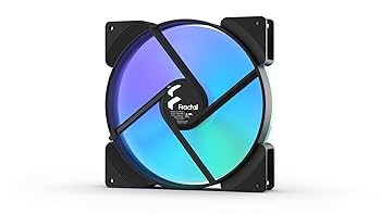 Fractal 180mmファン 2個セット 180mmファン×2でハイエンド構成も余裕で冷えるATXケース