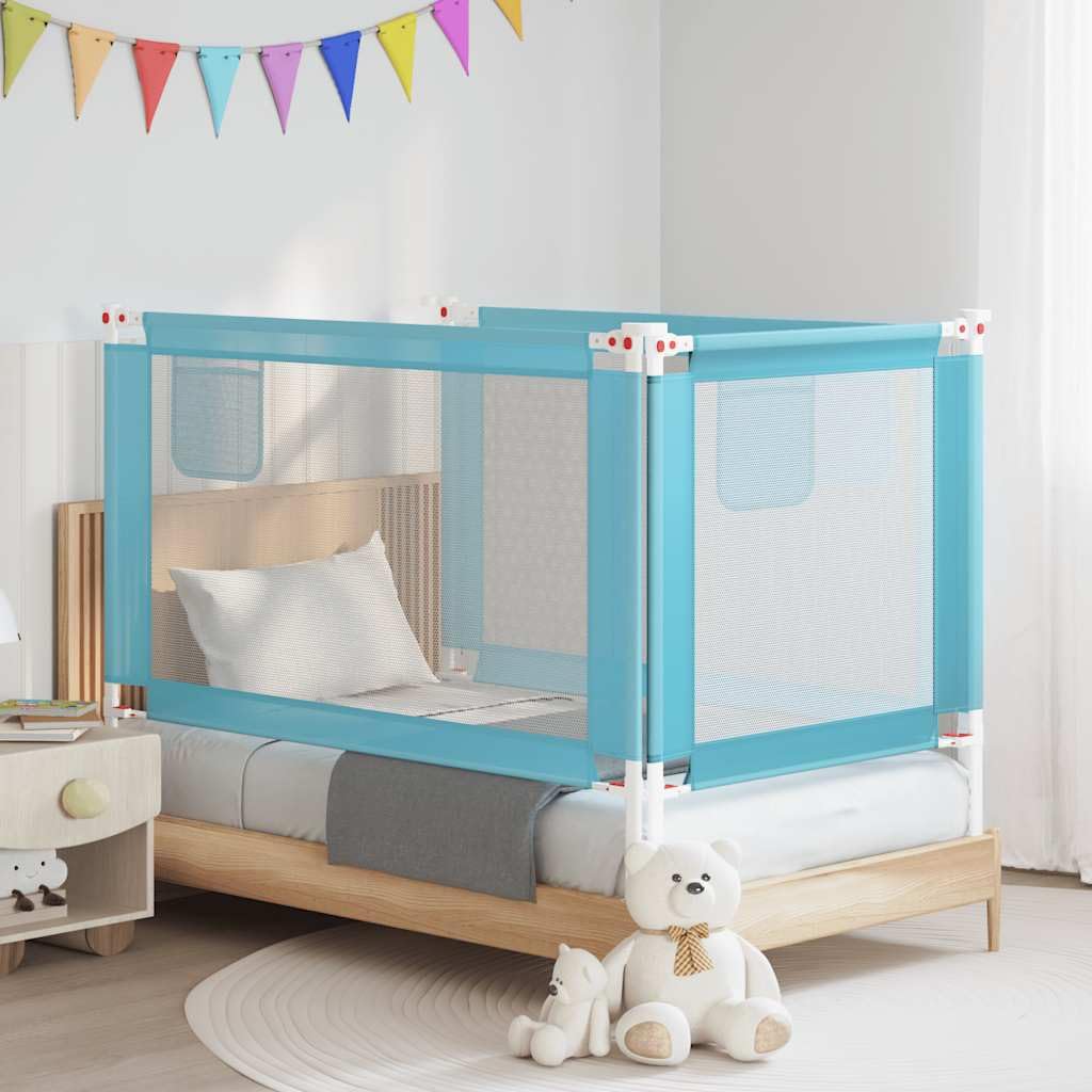 Barrera protectora para cama infantil, 140 x 25 cm, tela con altura ajustable, protección contra caídas y protección contra caídas para cuna, barrera de cama para seguridad del bebé en el