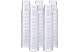 Comfy Package Clear Disposable Rinse Cups