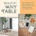 Anna Stay Table Runners - Trivet & Table Runner, Handles Heat Up to 300F, Anti Slip, Hand Washable, Convenient for Hot Dishes and Pots, Great as Jute Dresser Decor & Table Decor, Burlap Table Runners