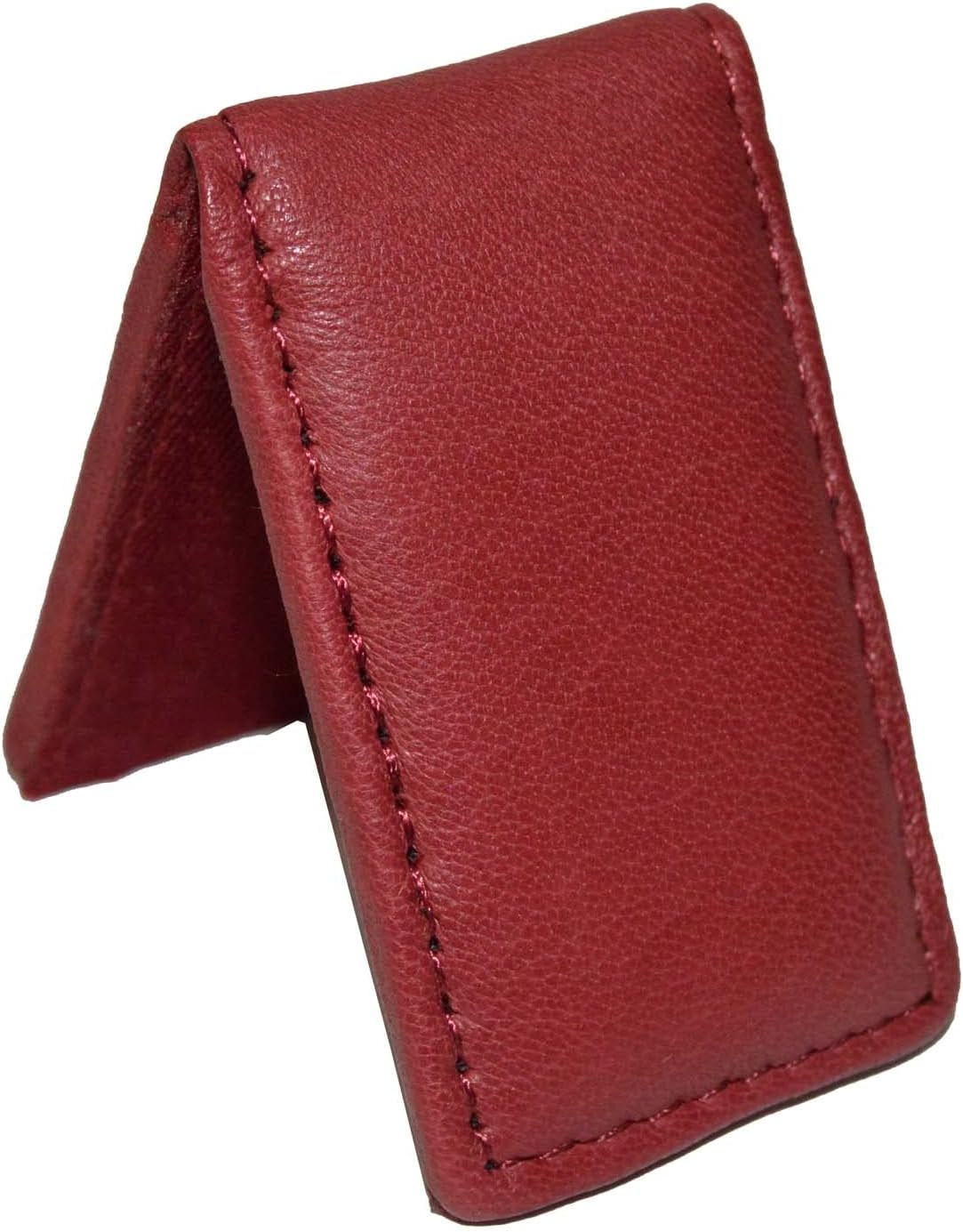 LB LEATHERBOSS Men's New Leather Strong Magnetic Money Clip