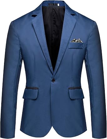 2024 Fashion Suit for Mens Blazer England Style Solid Slim Casual Single Breasted Youth Coat Jacket