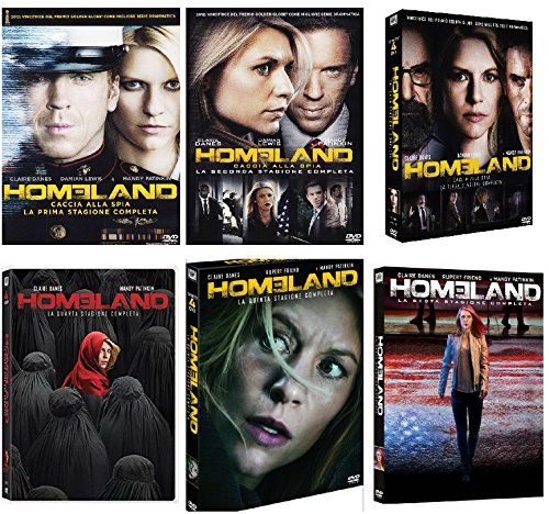 HOMELAND - STAGIONI DA 1 A 6 (24 DVD) COFANETTI SINGOLI, ITALIANI