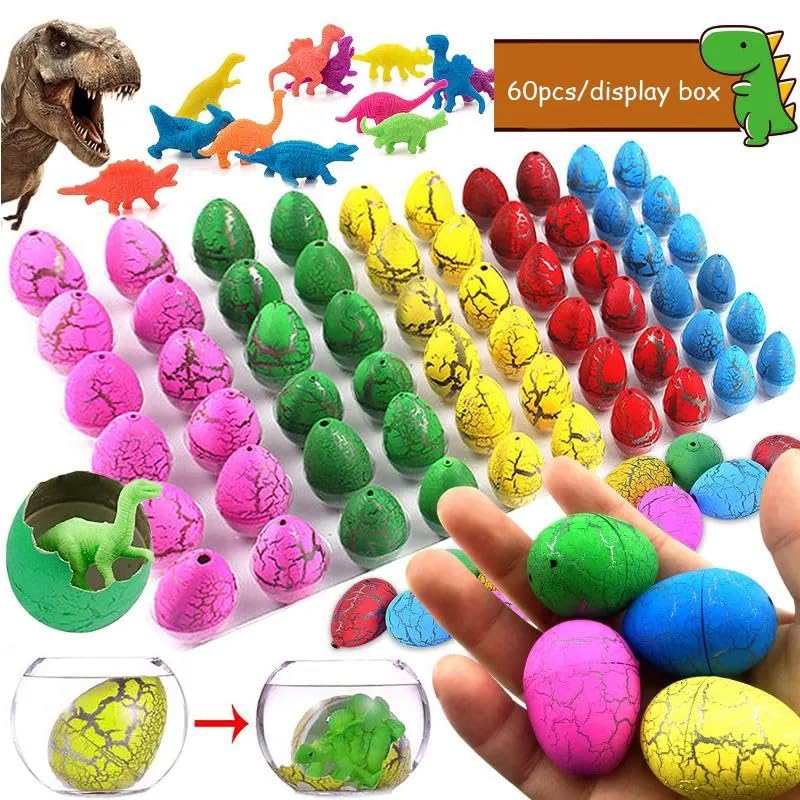 Kids Educational Novelty Toys Magic Water Hatching Dinosaur Egg Toy ...