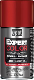 U-POL Expert Color, For General Motors 9260, Automotive Spray Paint, Professional Grade, Easy-To-Use, Victory Red