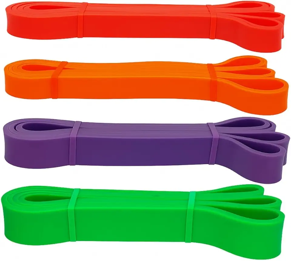 Kit Super Band 4 Intensidade Leve Médio Forte e Extra Forte Elástico