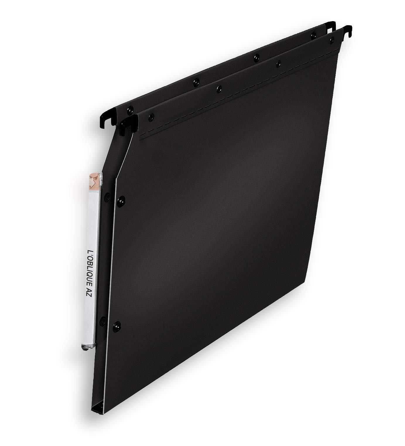 Elba Ultimate PP Suspension Files for Cabinet 15 mm Base Opaque Polypropylene Pack of 10 Black