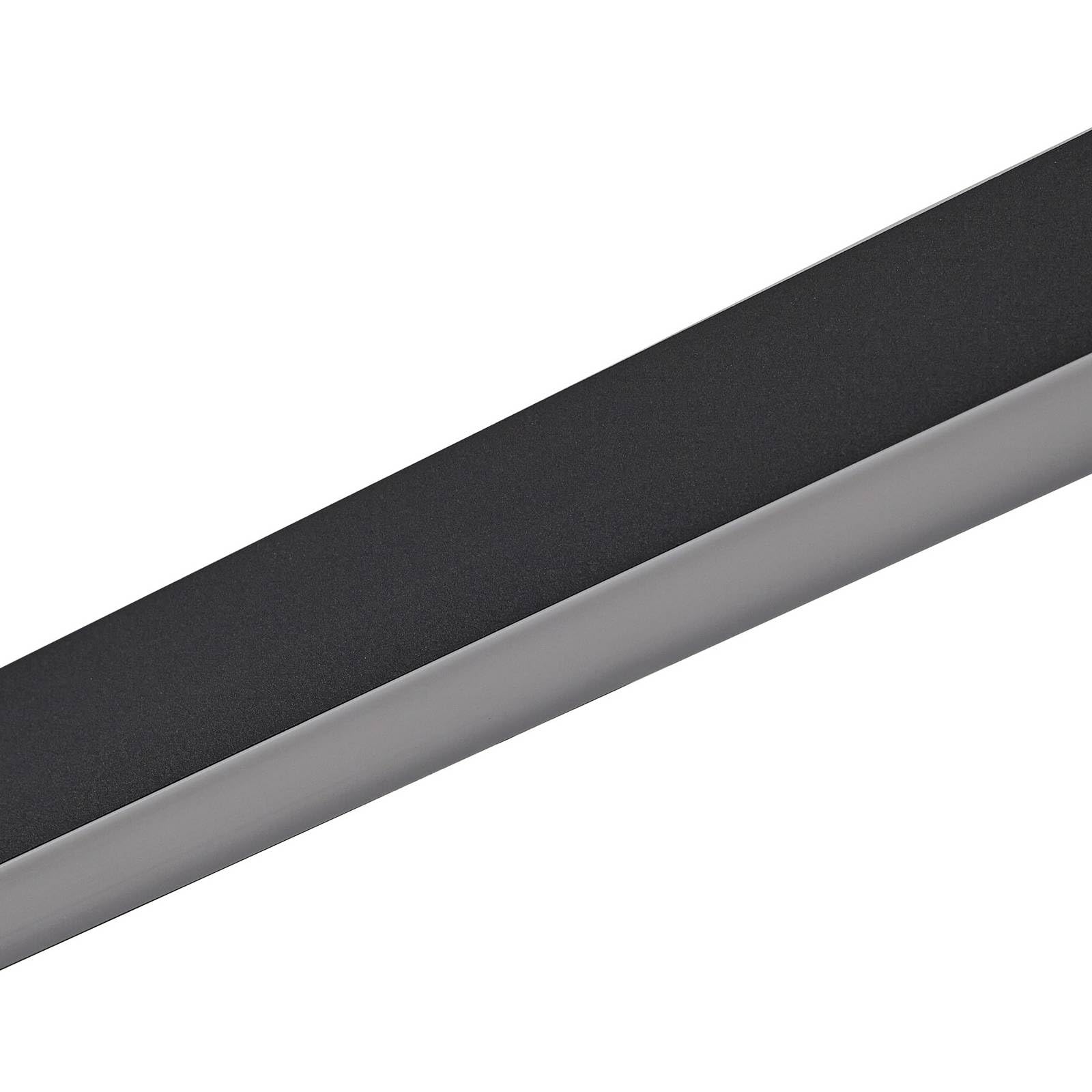 Lucande LED Smart Home Deckenlampe Mylosh dimmbar (Modern) in Schwarz aus Aluminium (1 flammig,) - Deckenleuchte Lampe Wohnzimmerleuchte