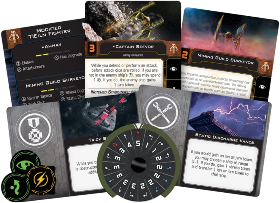 Fantasy Flight Games Star Wars: X-Wing (2nd Edition) - Mining Guild TIE Expansion Pack