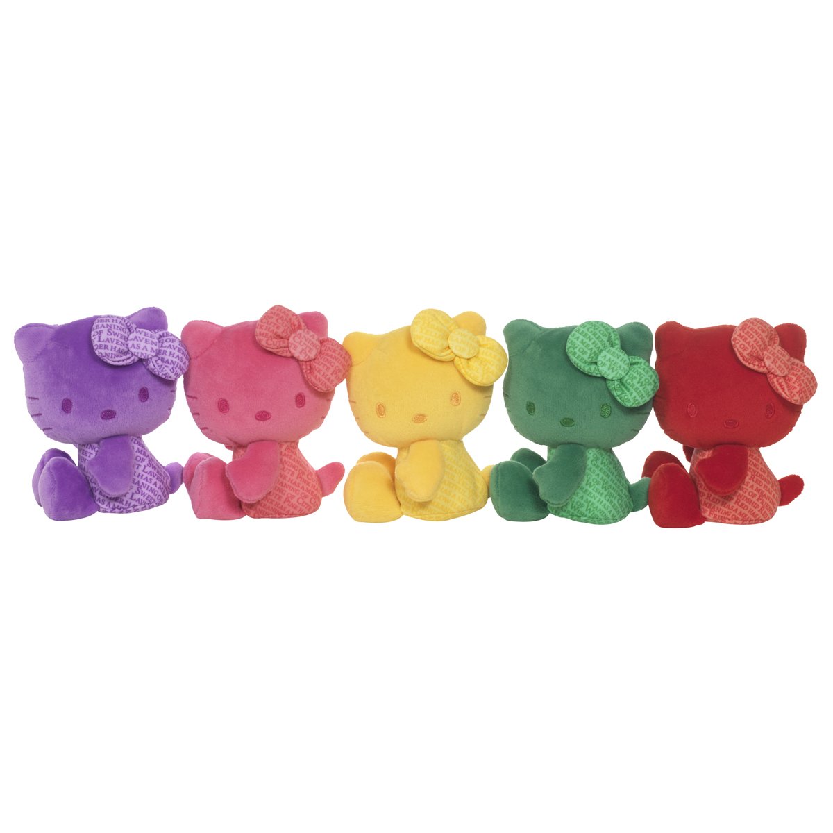 1999 Hello Kitty 35th Anniversary ぬいぐるみ Hello Kitty 35th Anniversary Small Plush 5-Pack : Amazon.sg: Toys
