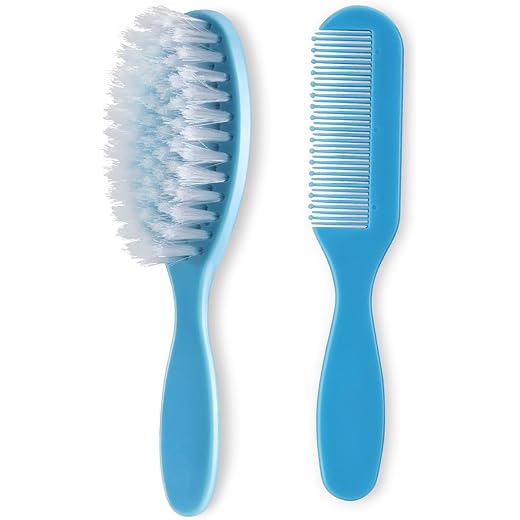 Vega Baby & Mom Comb & Brush Set - Blue