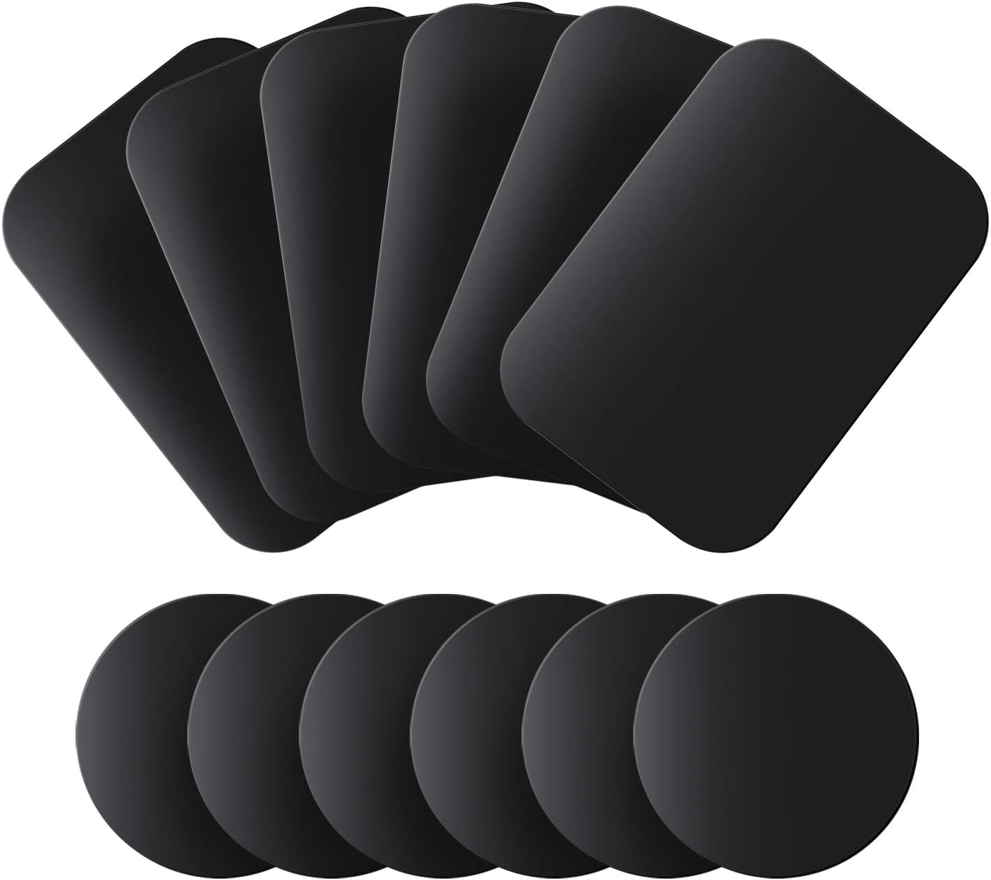 Aimant Telephone AzureRay Aimants Autocollants, 25 Pièces Plaque Métallique Ronde 30mm Pour Support Téléphone Voiture, Aimant Téléphone Magnétique Noir, Aimant Adhésif Puissant Aukey Autocollant
