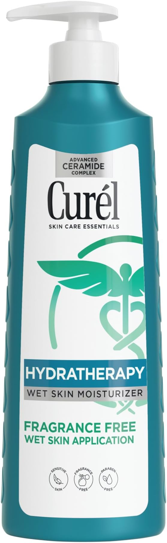 Hydra Therapy In Shower Lotion, Itch Defense Body Moisturizer with Advanced Ceramide Complex, Vitamin E, & Oatmeal Extract, 12 Oz