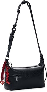 Desigual shoulder bag Mickey Lines Huntington Bag Black black