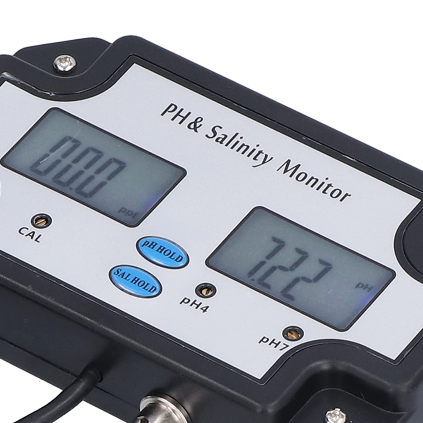 Alvinlite Tester della qualità dell'Acqua, Monitor idroponico Professionale PH‑2685 DC 6V Mini ATC per salinità PH ad Alta precisione(230V)