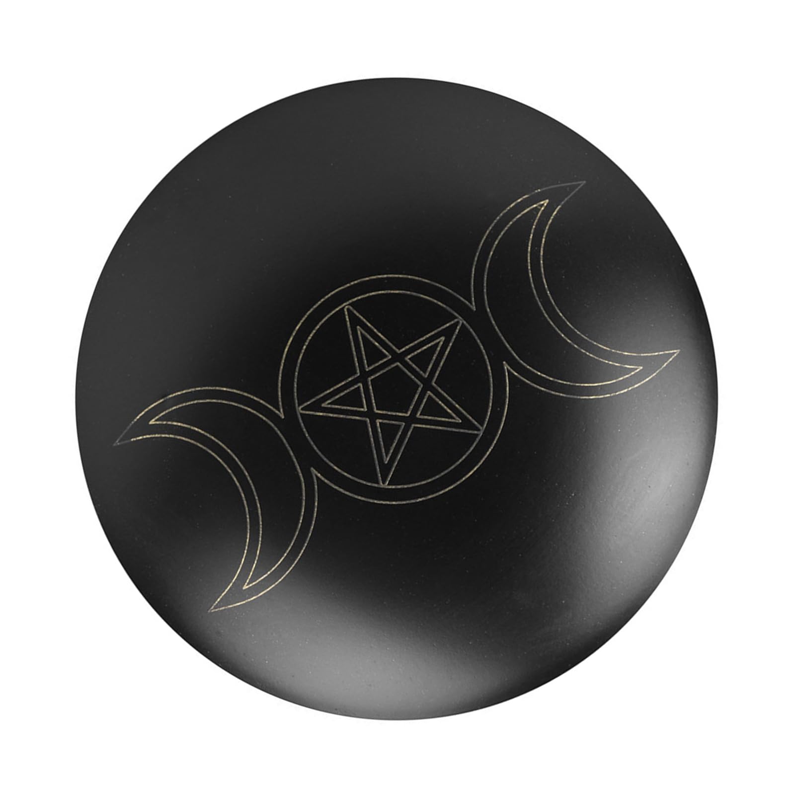 ZBIianxer Modern Black Metal Plate Features Intricate Pattern Ideal for Living Room Decoration Wedding Highlight