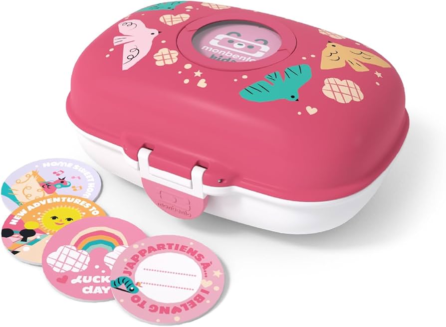 monbento - Sandwichbox voor kinderen Snacky Blue Dino - Lunchbox voor kinderen voor hele sandwich - Inclusief bestek - Personaliseerbare broodtrommel - Ideaal voor school/Picknick - BPA-vrij monbento - Sandwichbox voor kinderen Snacky Blue Dino - Lunchbox voor kinderen voor hele sandwich - Inclusief bestek - Personaliseerbare broodtrommel - Ideaal voor school/Picknick - BPA-vrij