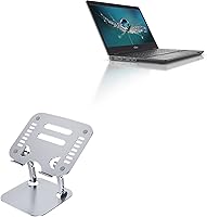 Vista 1 de BoxWave Stand and Mount Compatible with Fujitsu LifeBook U7311 - Executive VersaView Laptop Stand, Ergonomic Adjustable Viewing Angle Metallic Riser