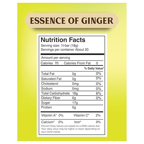 Miniatura 12 de Essence Of Ginger Té natural de guanábana y graviola miel y jengibre, 20 paquetes de bolsita de té instantáneo en polvo hecho con miel pura real