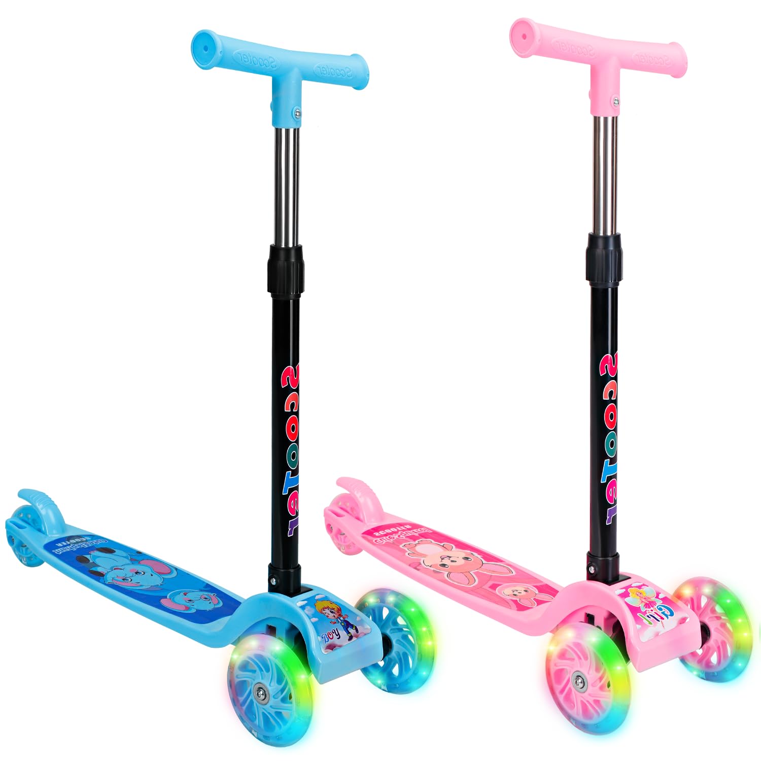 Patinete Infantil 3 Rodas LED (2ª opção)