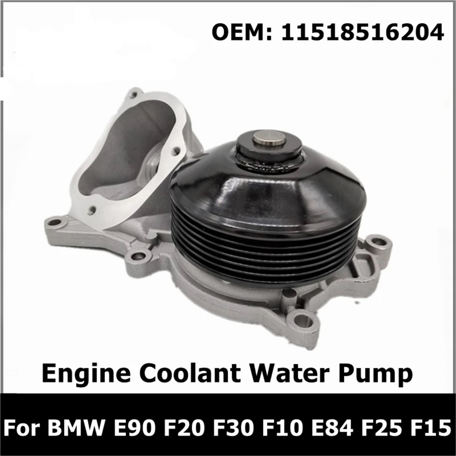Bomba De Agua Del Motor Bomba de agua refrigerante del motor para BMW E90 F20 F30 F10 E84 F25 F15 11518516204 componente