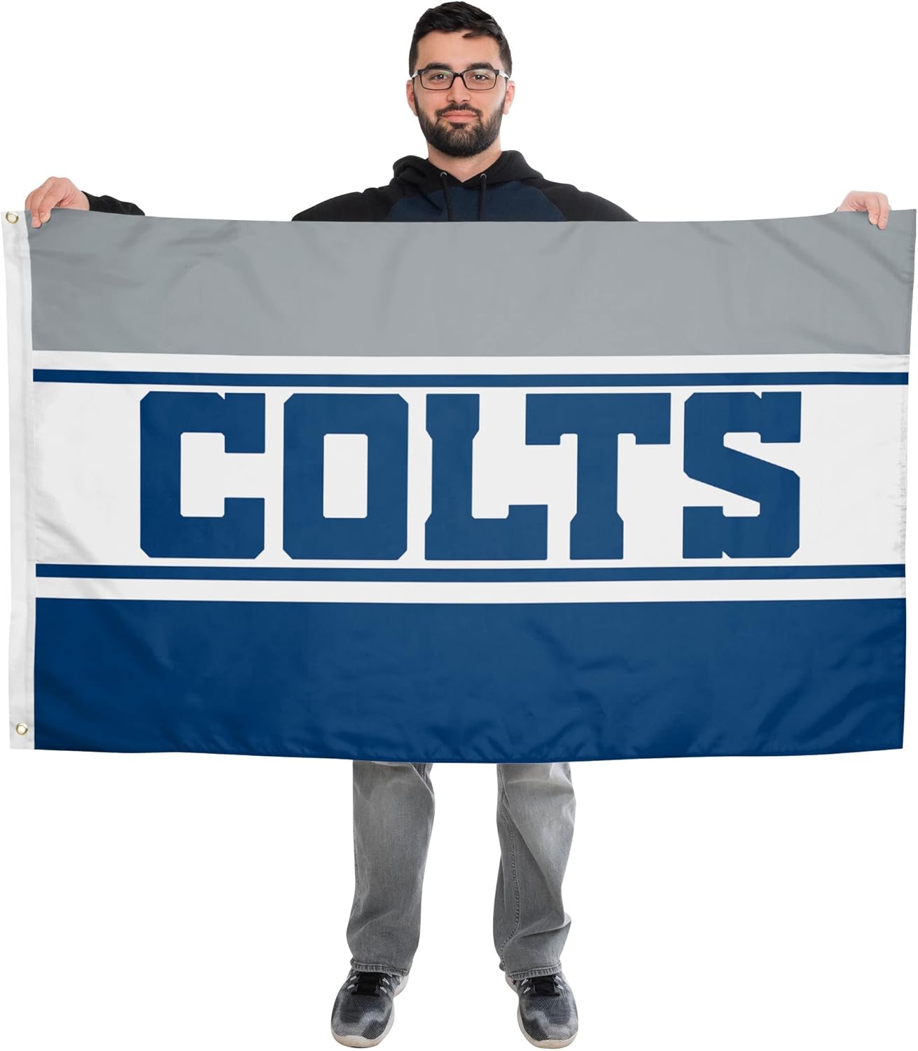 FOCO Indianapolis Colts NFL Horizontal Flag - Image 2