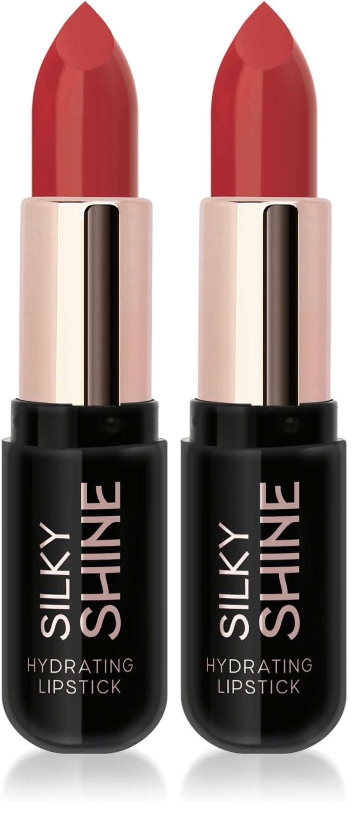 GOLDEN ROSE Silky Shine Hydrating Lipstick - Nemlendirici Ruj No:219 (2 paketi)
