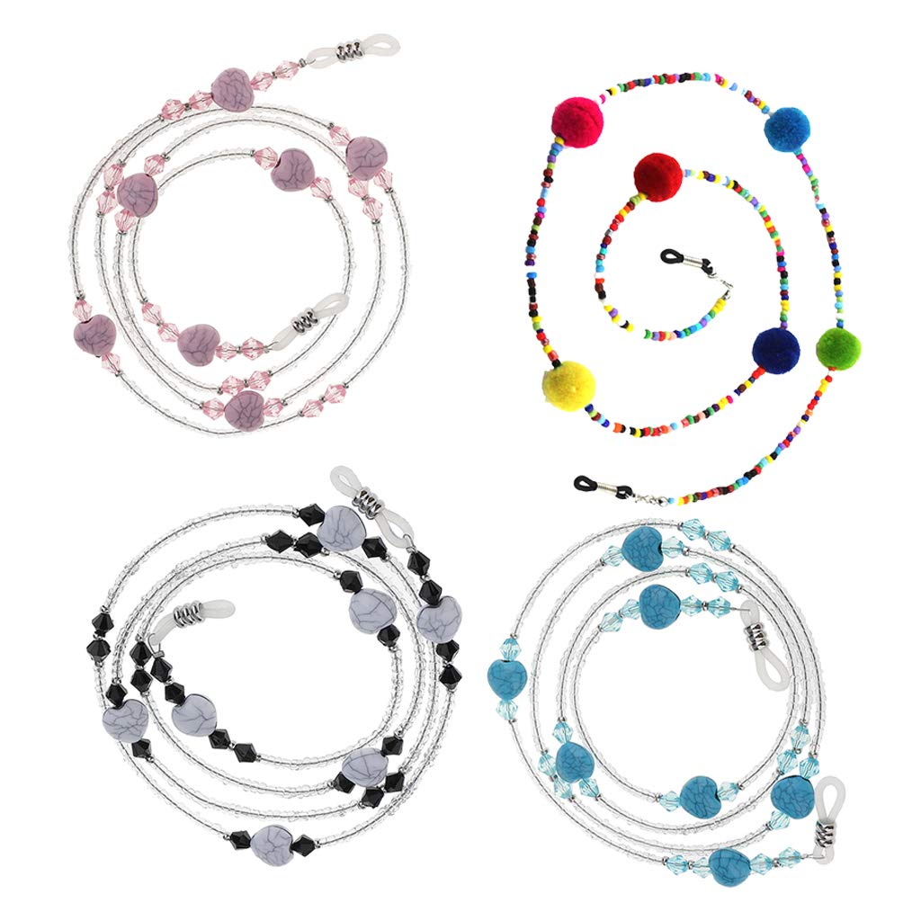 4x Eyeglass Supporter Chain Necklace Perfect Beach Wear Sunglass Neck Strap|Health & Beauty | Vision Care | Other Vision Care-image-34