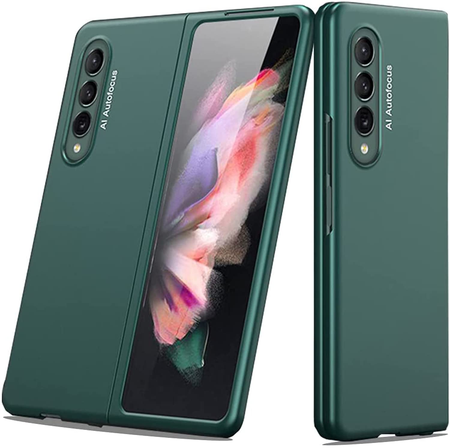 Kapa Ultra Thin Back Case for Samsung Galaxy Z Fold 3, Full Body Protection Hard Back Cover, Green (B09X32TGZX) Amazon Price History, Amazon Price Tracker