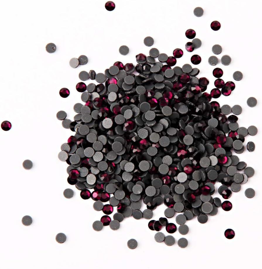 Crystal Hotfix Rhinestone,Machine Cut Stone 2880pcs/pkg (Amethyst,SS6/2mm), SS6/2mm/2880pcs - Image 4